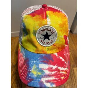 Converse All Star Tie Dye Trucker Hat With Mesh Back